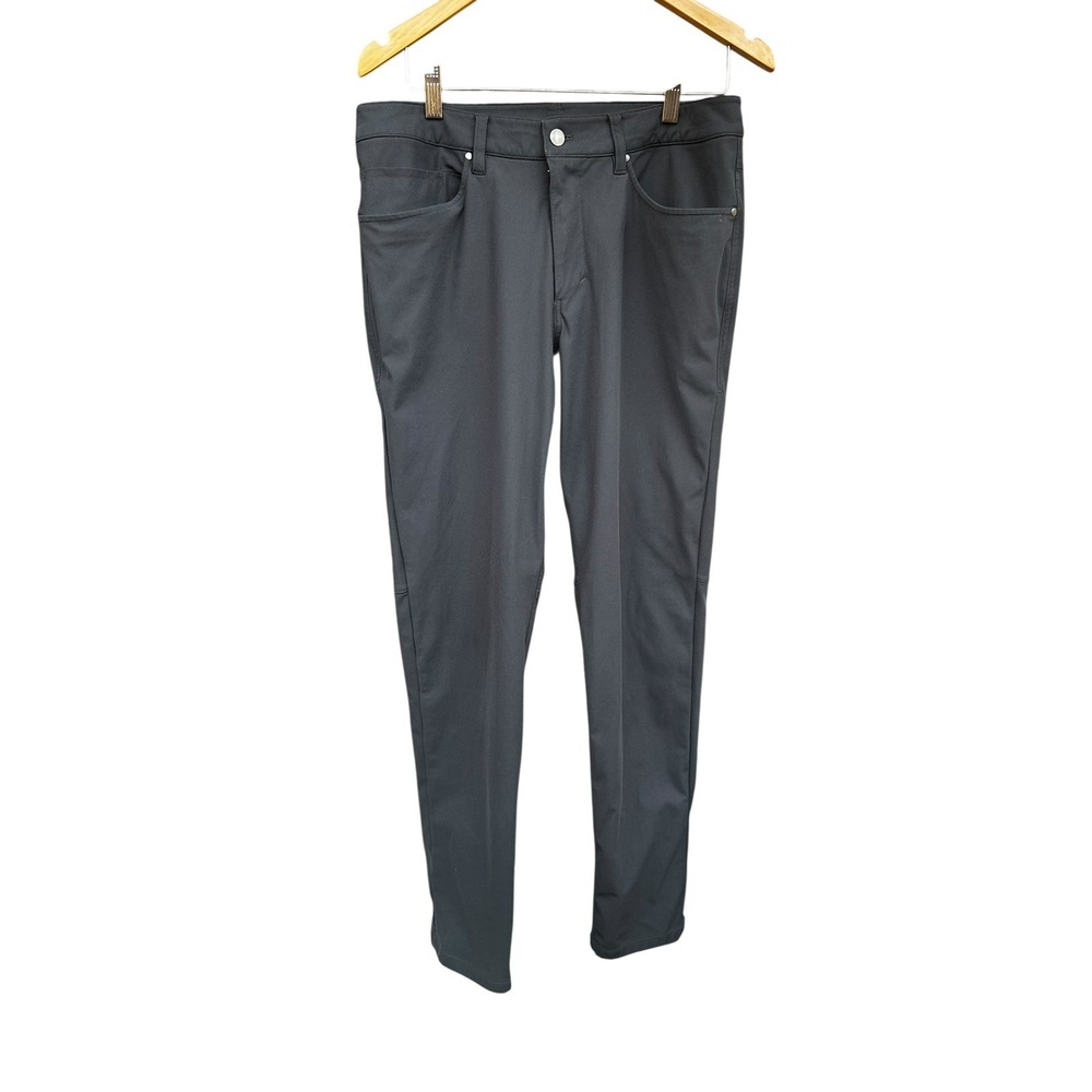 Lululemon Pants Mens 32x30 Gray ABC Slim-Fit‎ 5 Pocket Warpstreme